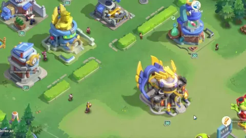 Электростанция 30 уровня в Tiles Survive